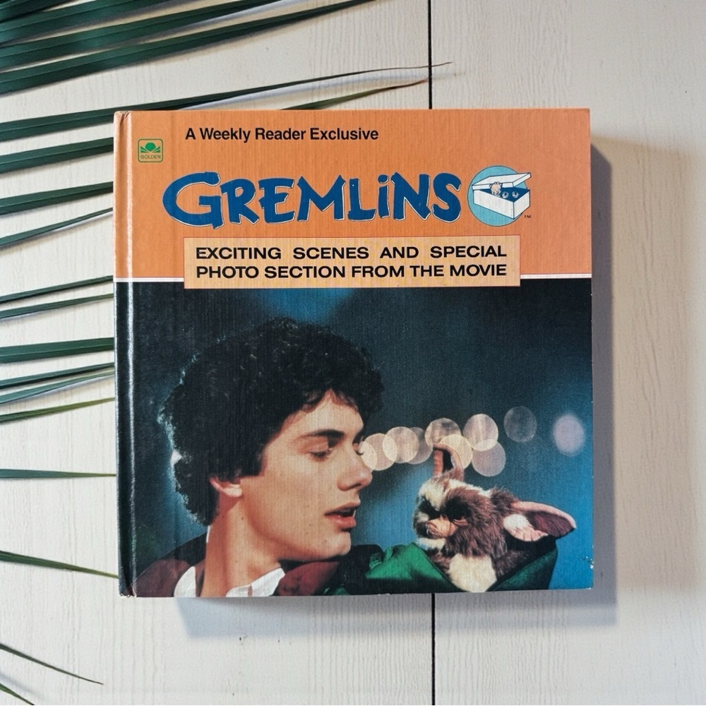Vintage 1984 Gremlins Golden Book – Weekly Reader Exclusive Movie Tie-In